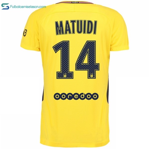 Camiseta Paris Saint Germain 2ª Matuidi 2017/18